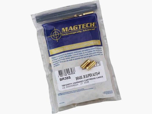 38 Super Auto Magtech bossoli VE100