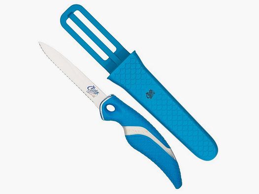 Cuda Titanium Netzmesser mit Scheide | 93996