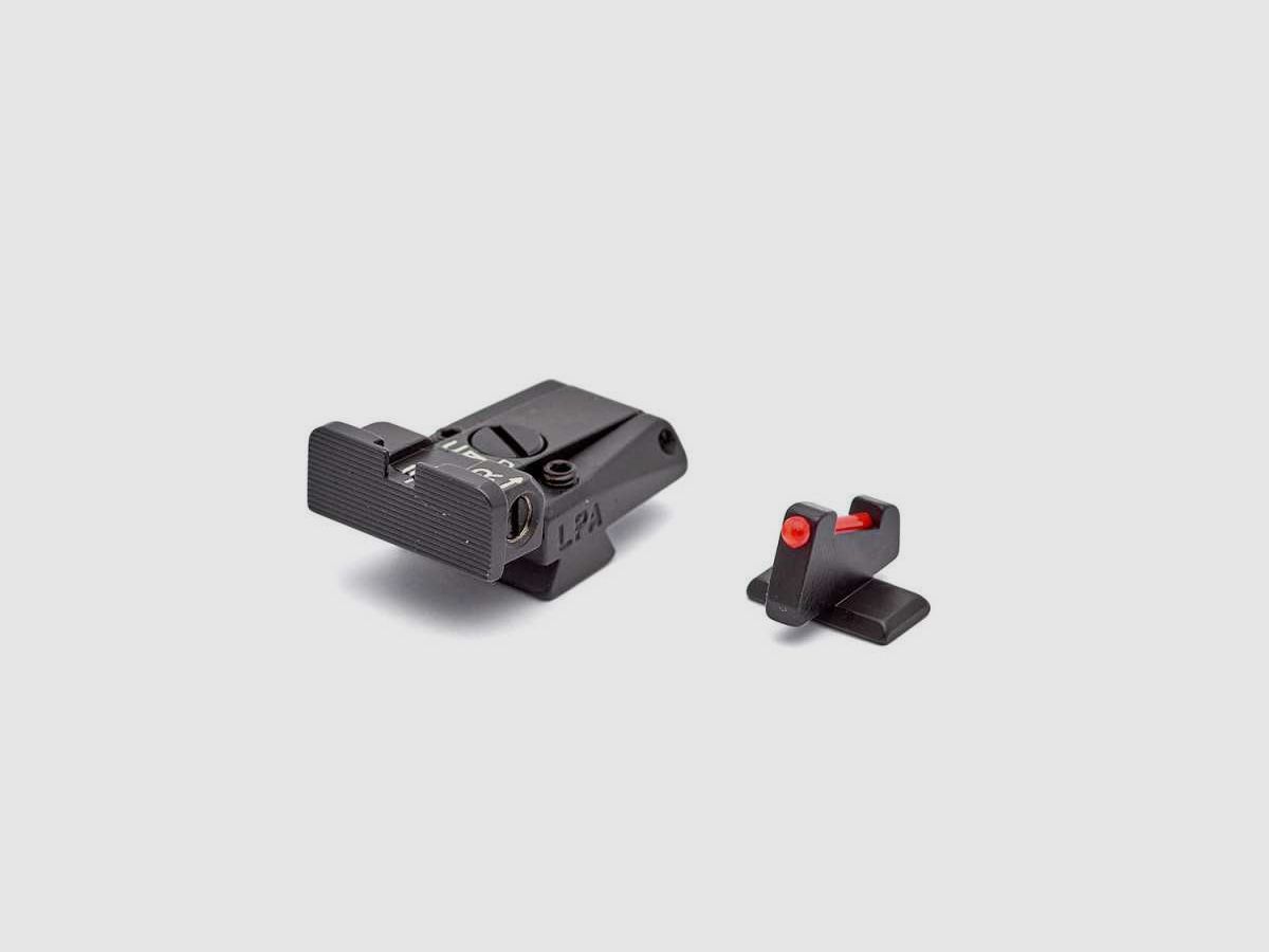 LPA SPR62BN7F Set di mirini regolabili per Browning HP Vig., HP MKIII, HP Pract., HP40 S&W con mirino anteriore a dovetail, immagine 3 di 3