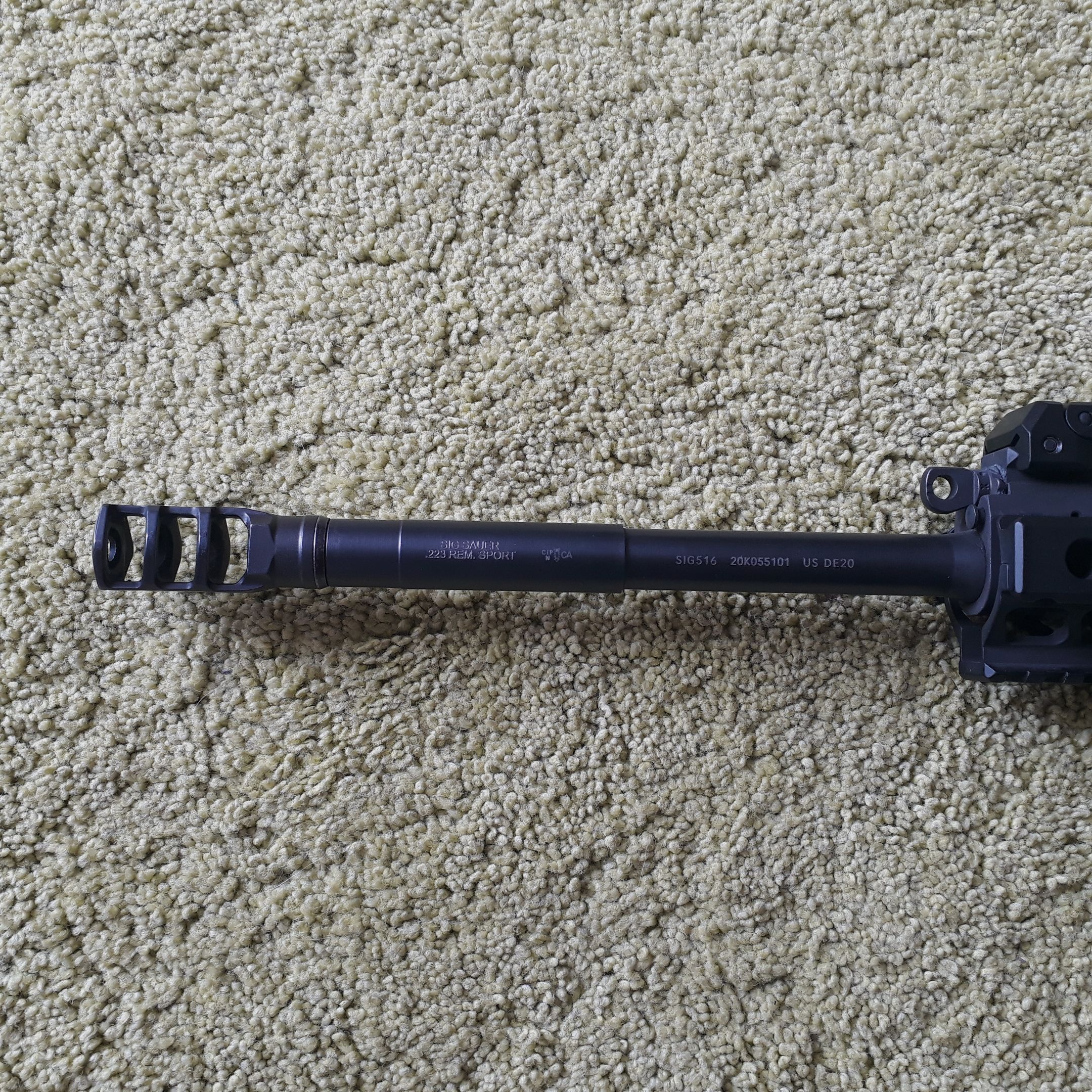 Like new - SIG SAUER 516 Patrol Sport with Geissele SSA-E trigger, .223 rem