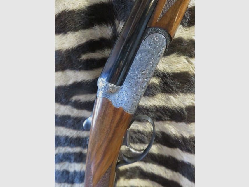 Bockdoppelflinte RIZZINI Round Body BR550 Kal.20/76 Läufe 71 cm 5 Chokes – Schaft Englisch – Waffenkoffer, Bild 5 von 11