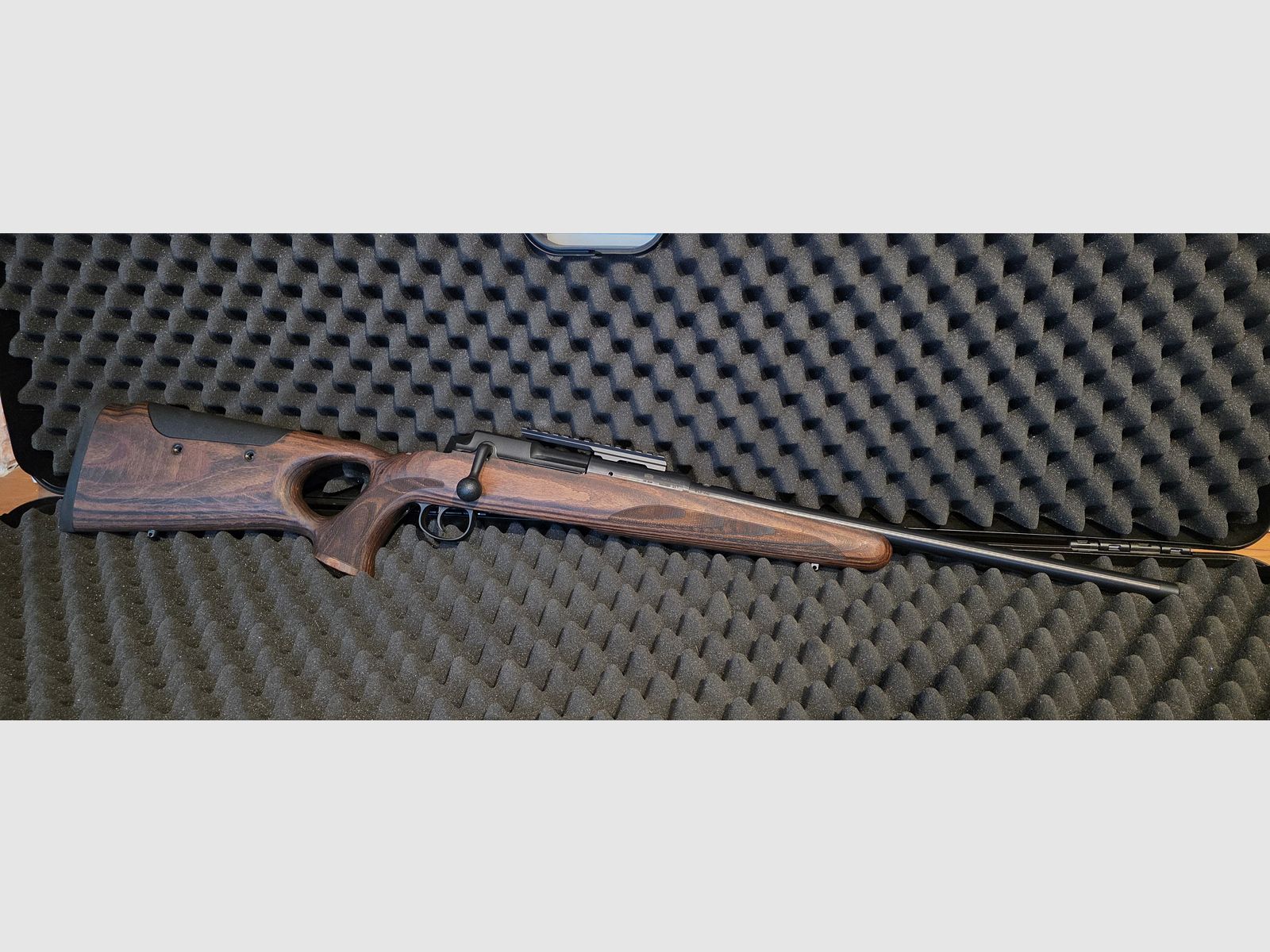 Mauser M25 Max .308 with mounting rail and silencer