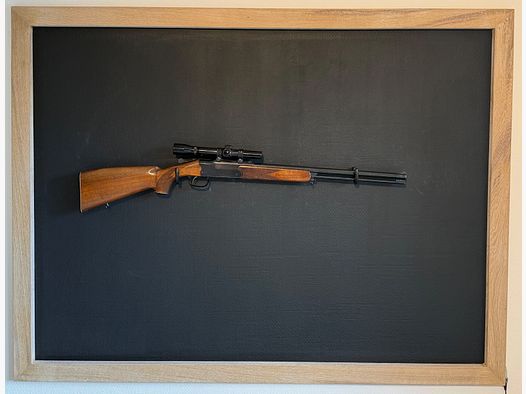 Carrero & Astelarra, Spain Mod. Atlas Combination Gun Cal. 20/70 & .22 Win. Mag.