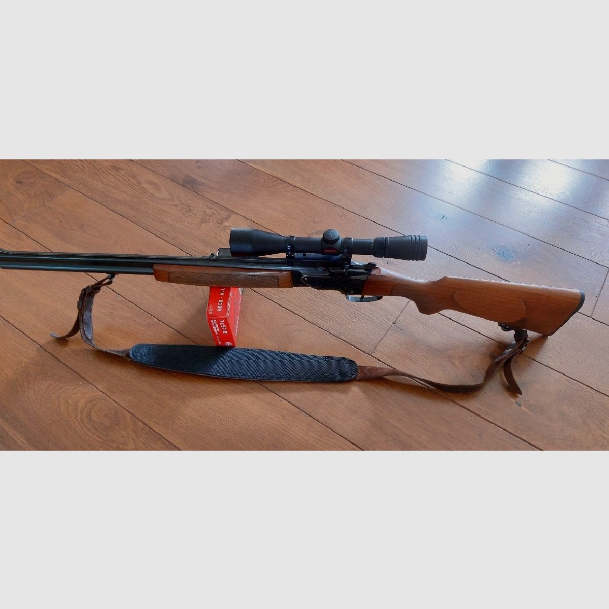Brünner (Brno) ZH304 Bockbüchsflinte - 7x57 + 12/70  mit ZF 4-12x40