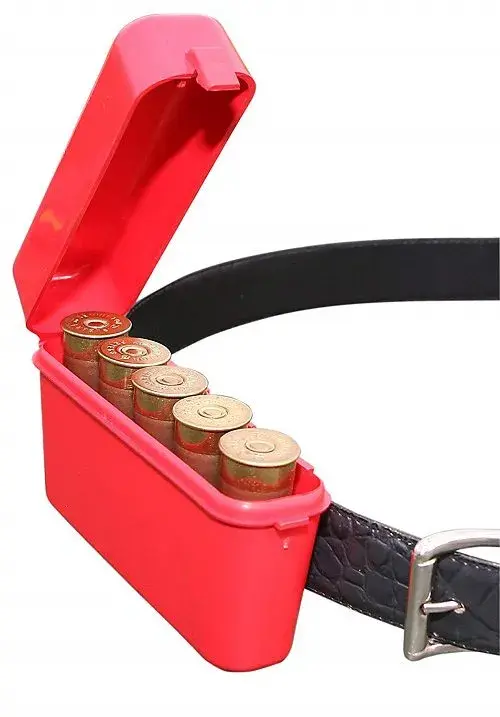 Boîte de Rangement pour 5 Cartouches Port Ceinture Calibre 12, image 2 sur 2