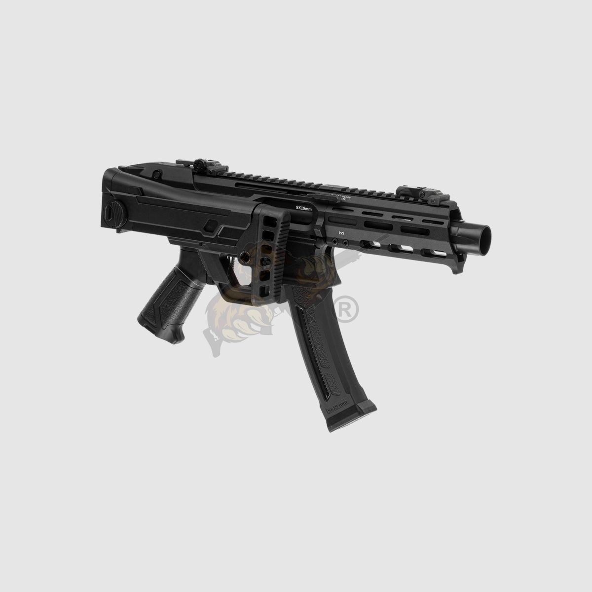 G&G MXC9 with ETU in black Airsoft Free from 18 - S-AEG -F-
