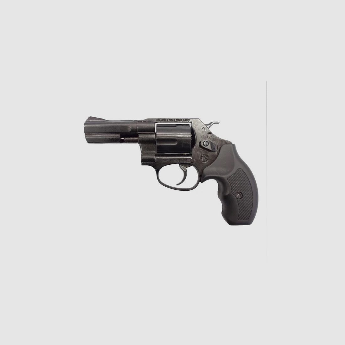 REVOLVER BRUNI A SALVE NEU LAUF KURZ Kal.380 SCHWARZ 4 ZOLL