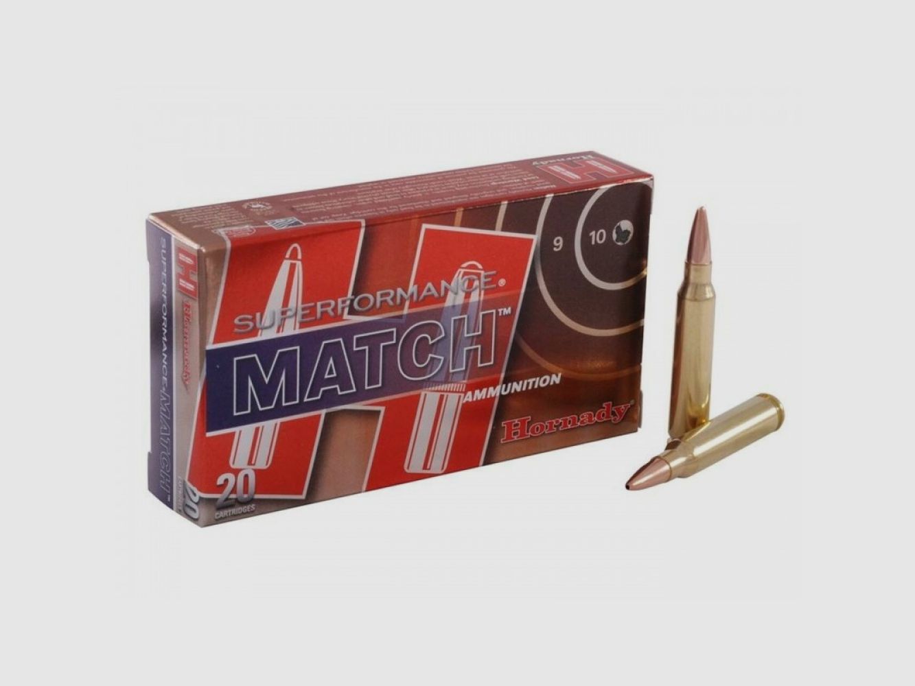 223 Remington Hornady SUPERFORMANCE® 75 gr BTHP MATCH™ VE20
