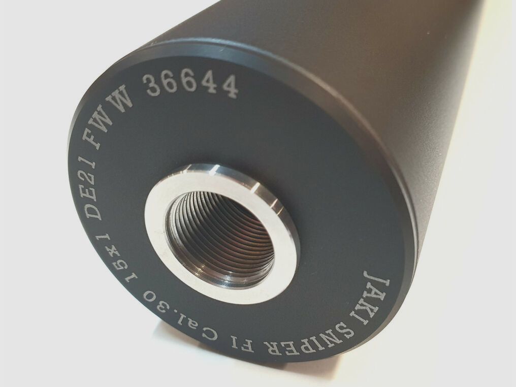 JAKI suppressor Semi Classic .30 / 7.62 mm (e.g. .308 Win.) M15x1 JAKI-SEMI-CLASSIC-M15-30
