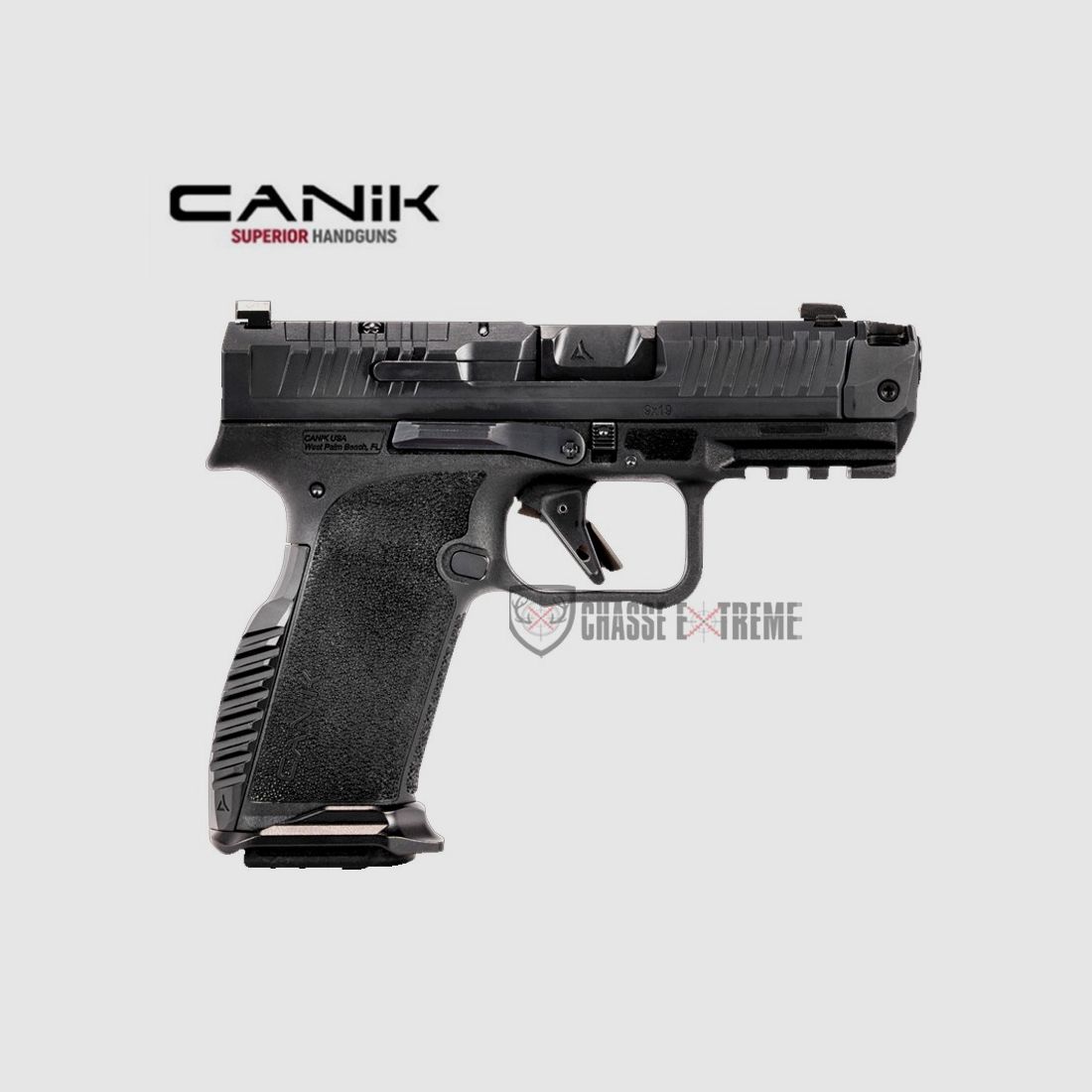 Pistool CANIK Mete MC9 Prime Radian Kal. 9x19 Zwart, afbeelding 1 van 2