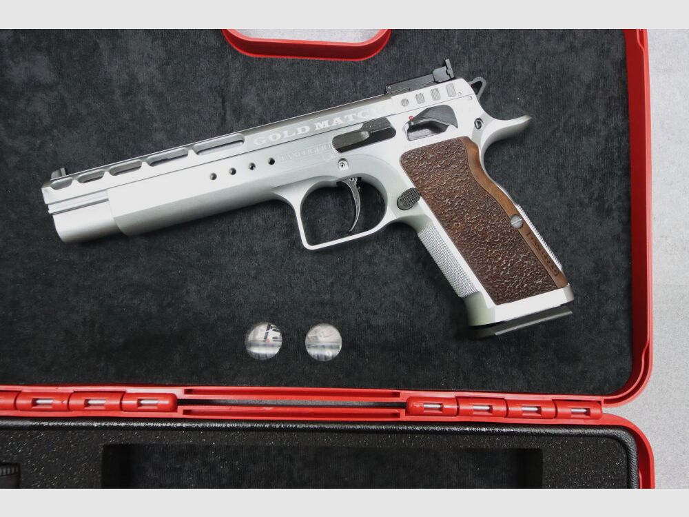 Tanfoglio T97L Gold Match Combo with 9mm Luger exchange system