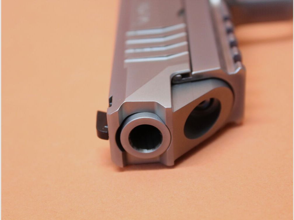 AREX Ha.Pistol 9mmLuger AREX ALPHA RACE WFORCE1 OR/ Optics Ready 5" Barrel/ Stainless/ 2 Spare Magazines