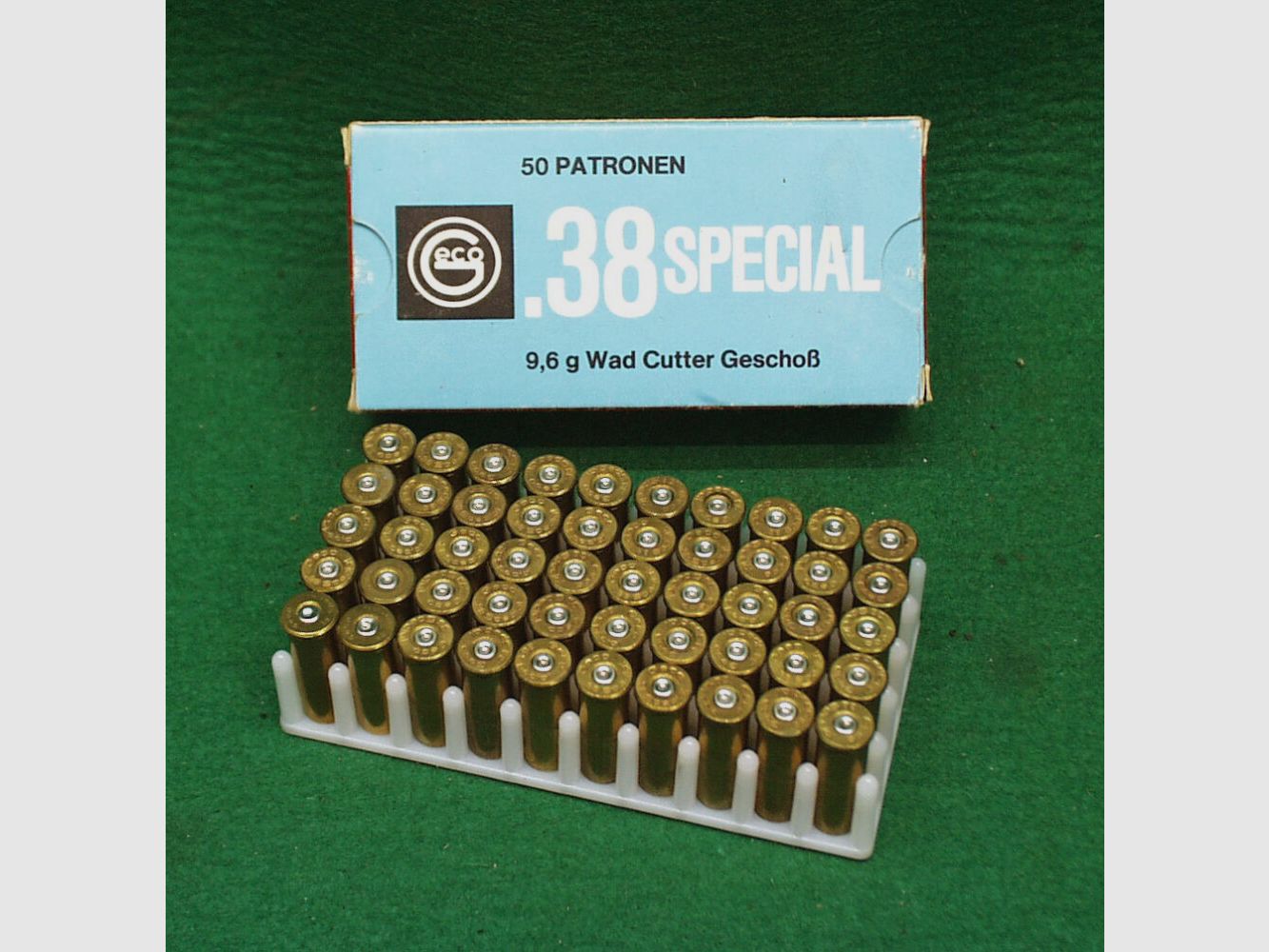 Geco łuski .38 Special, używane