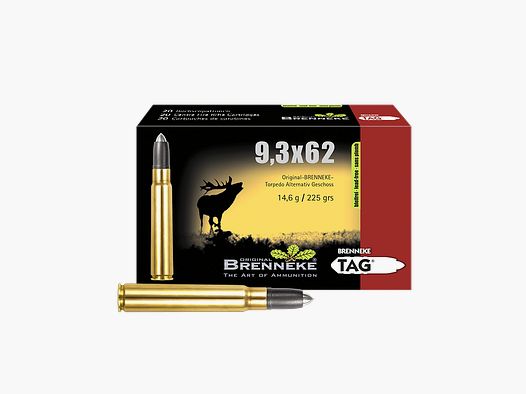 TAG - Torpedo Alternativ Bullet 9,3x62 14,6g/225grs - BRENNEKE