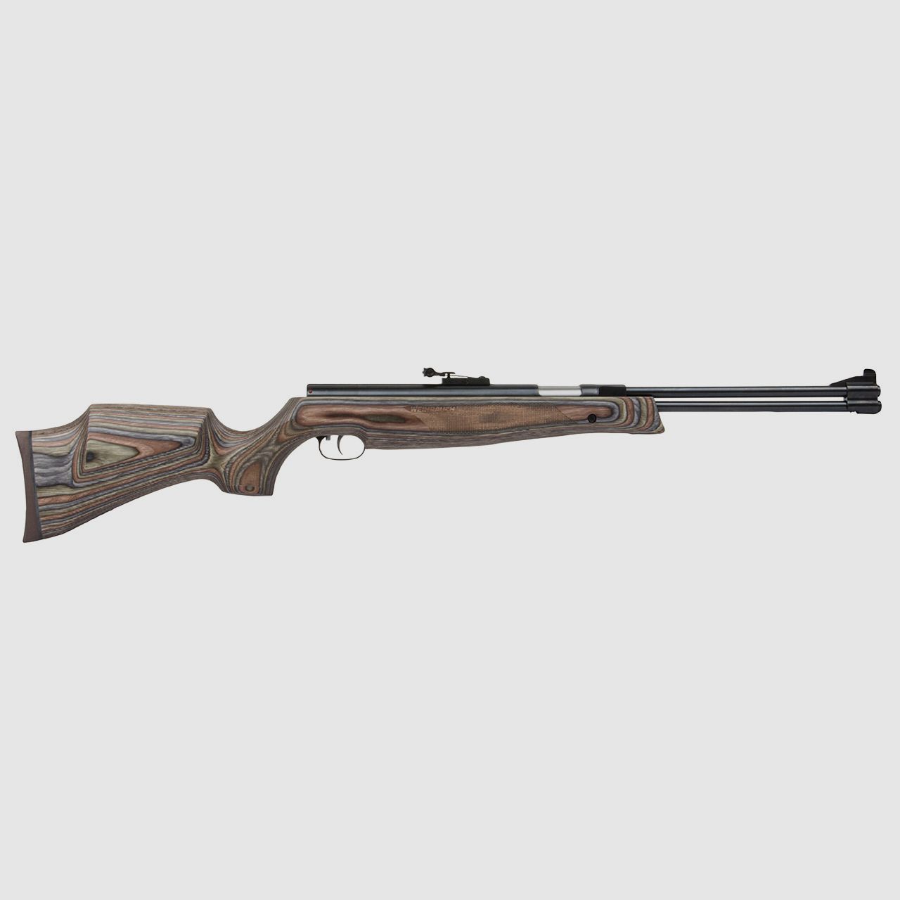 Starrlauf Luftgewehr Weihrauch HW 77 K Special Edition Schichtholzschaft braun grĂĽn schwarz Kaliber 4,5 mm (P18)