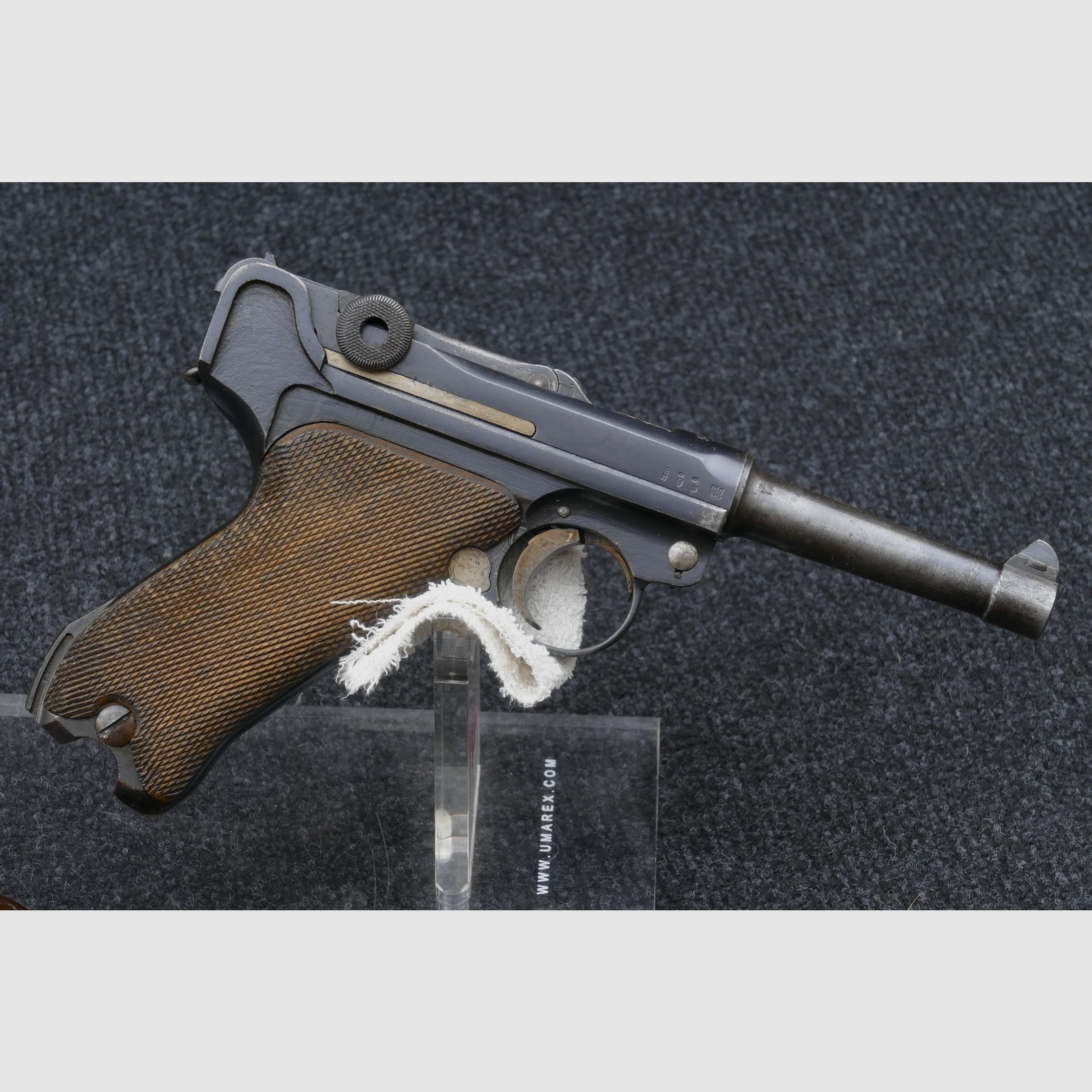 Pistola 08 prodotta dalla Königlich Preußischen Gewehrfabrik Erfurt, anno di produzione 1916, calibro 9 mm Luger / 9x19. WHB9, immagine 5 di 20