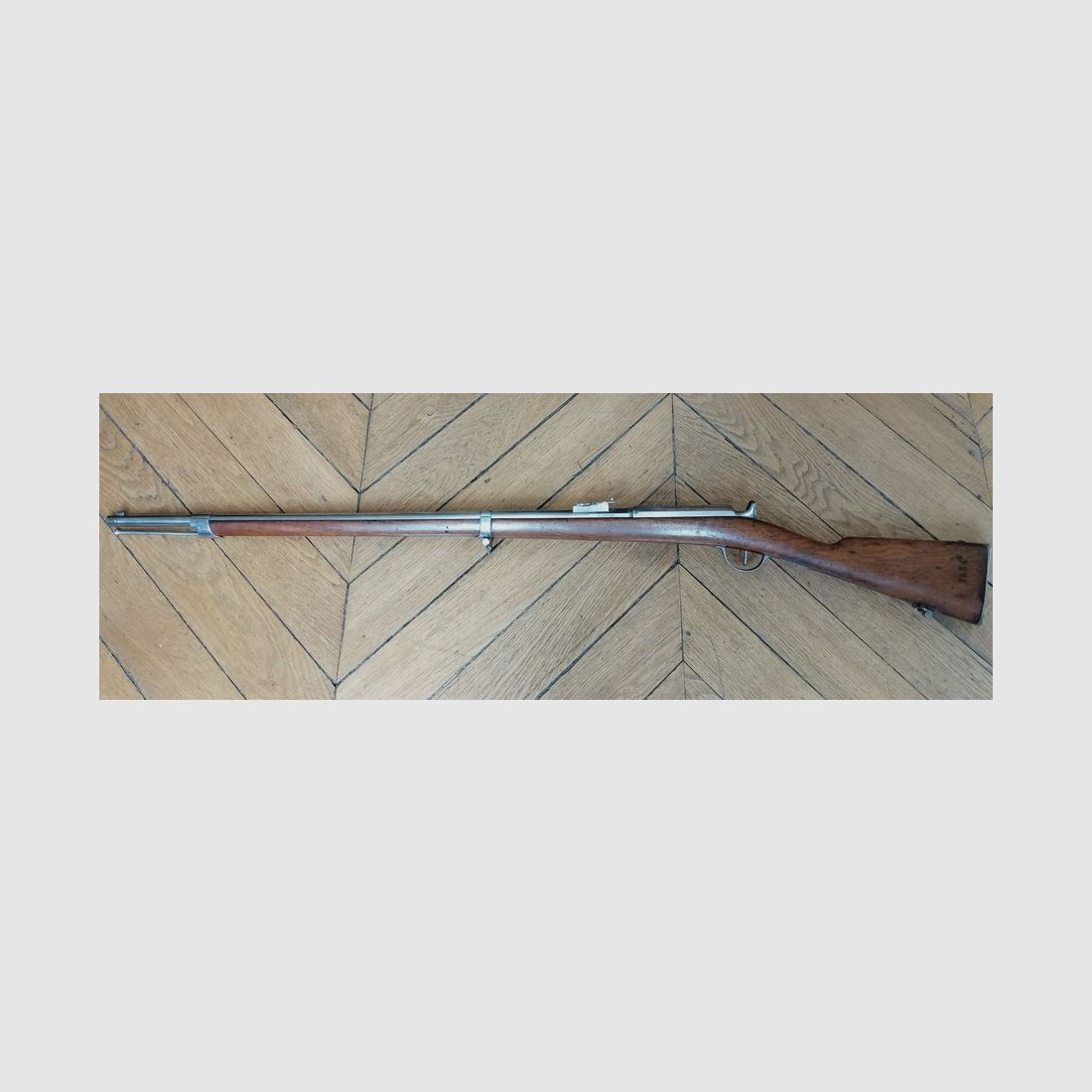 Seltenes und schönes Chassepot-Gewehr 1866 1. Typ – Monomatrikulation – 1. Zouave – Ausgezeichneter Zustand, Bild 2 von 41