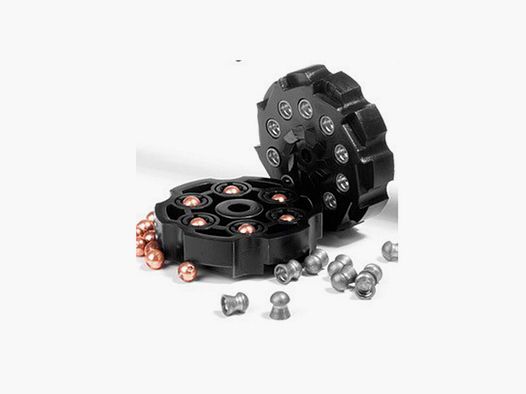 Crosman 3 trommelmagazijnen voor Vigilante kal. 4,5 mm diabolo