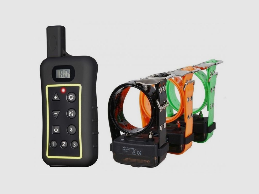 Collare da addestramento per cani con portata di 1200m per 1 cane, immagine 1 di 3