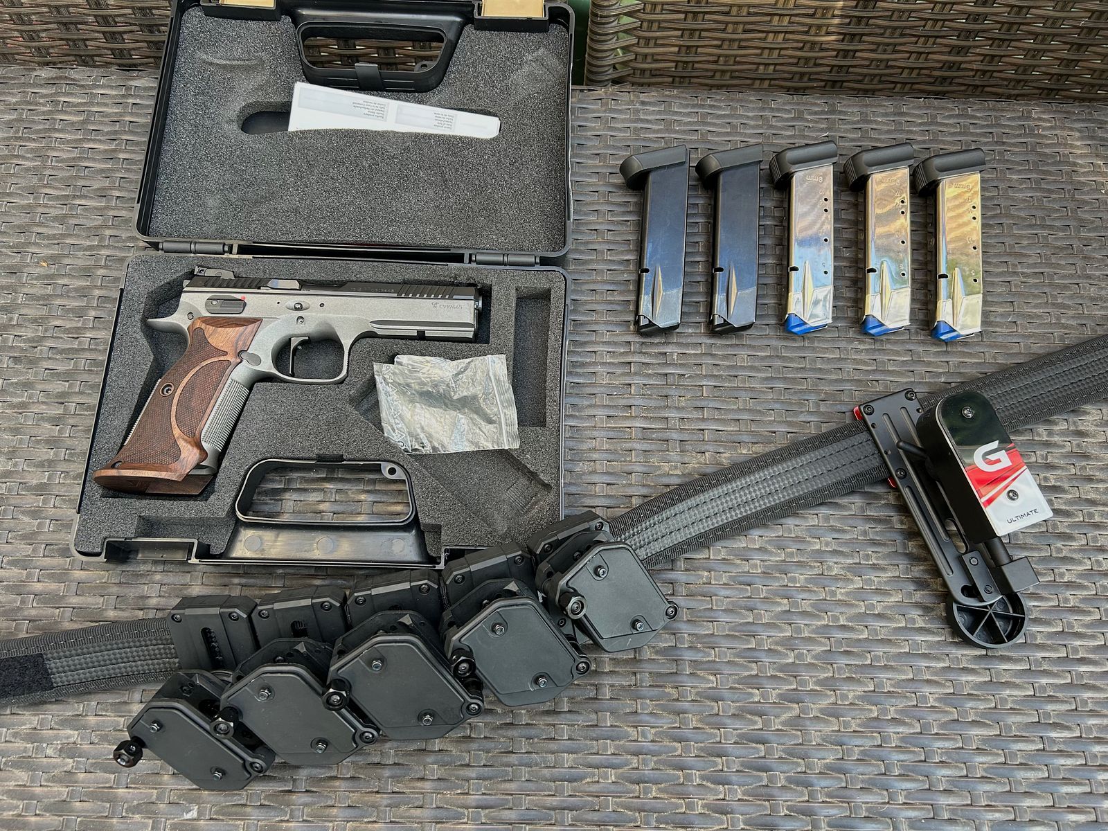 CZ Shadow 2 SA | 5 Magazine | Tuning | Ghost Gürtel | IPSC  Komplettpaket 