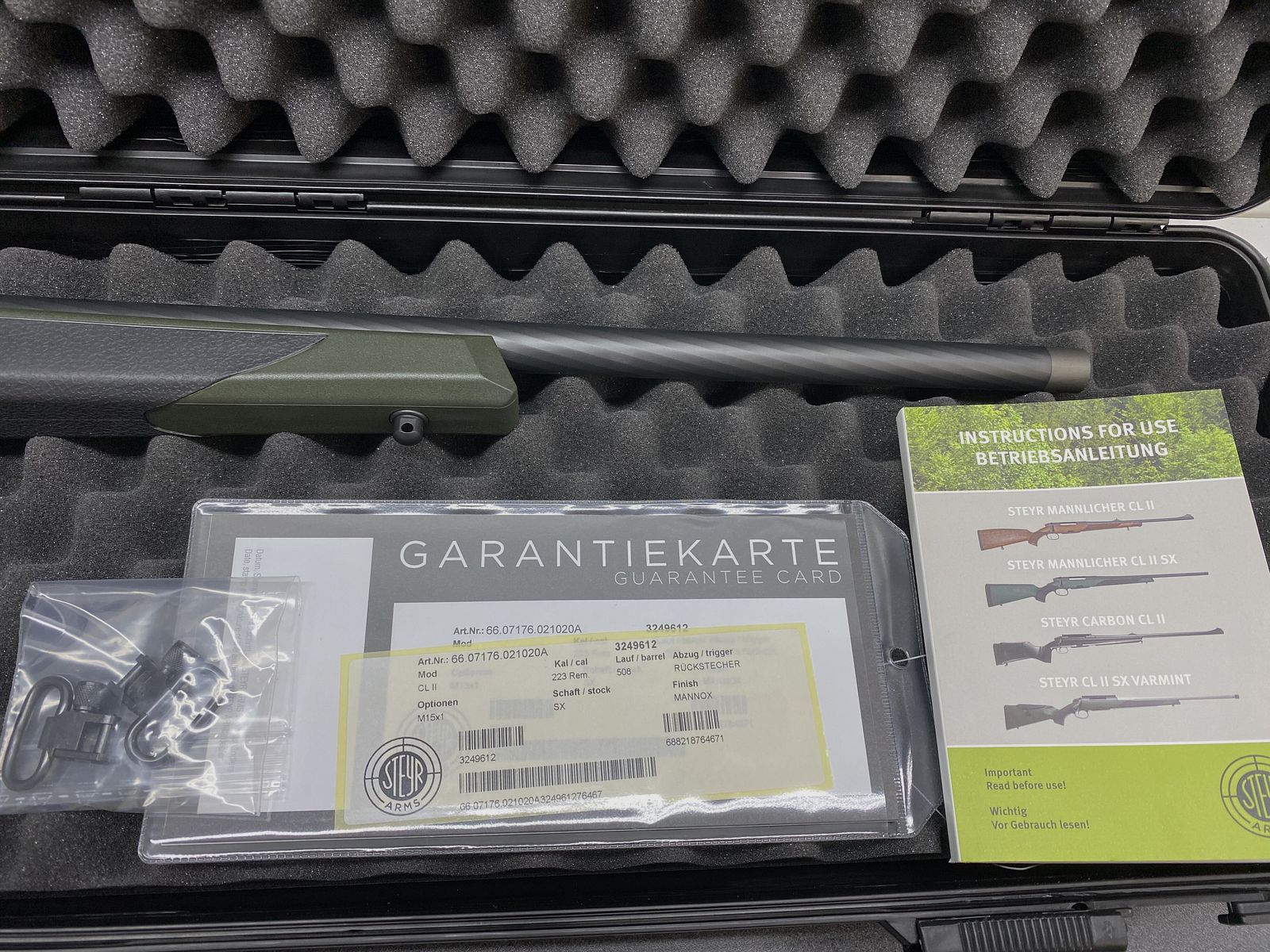 STEYR ARMS	 CL II SX Goiserer "HORRIDO" | Komplettangebot Jungjäger - Waffen Friedrichs