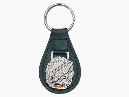 Wachter sleutelhanger met baretinsigne