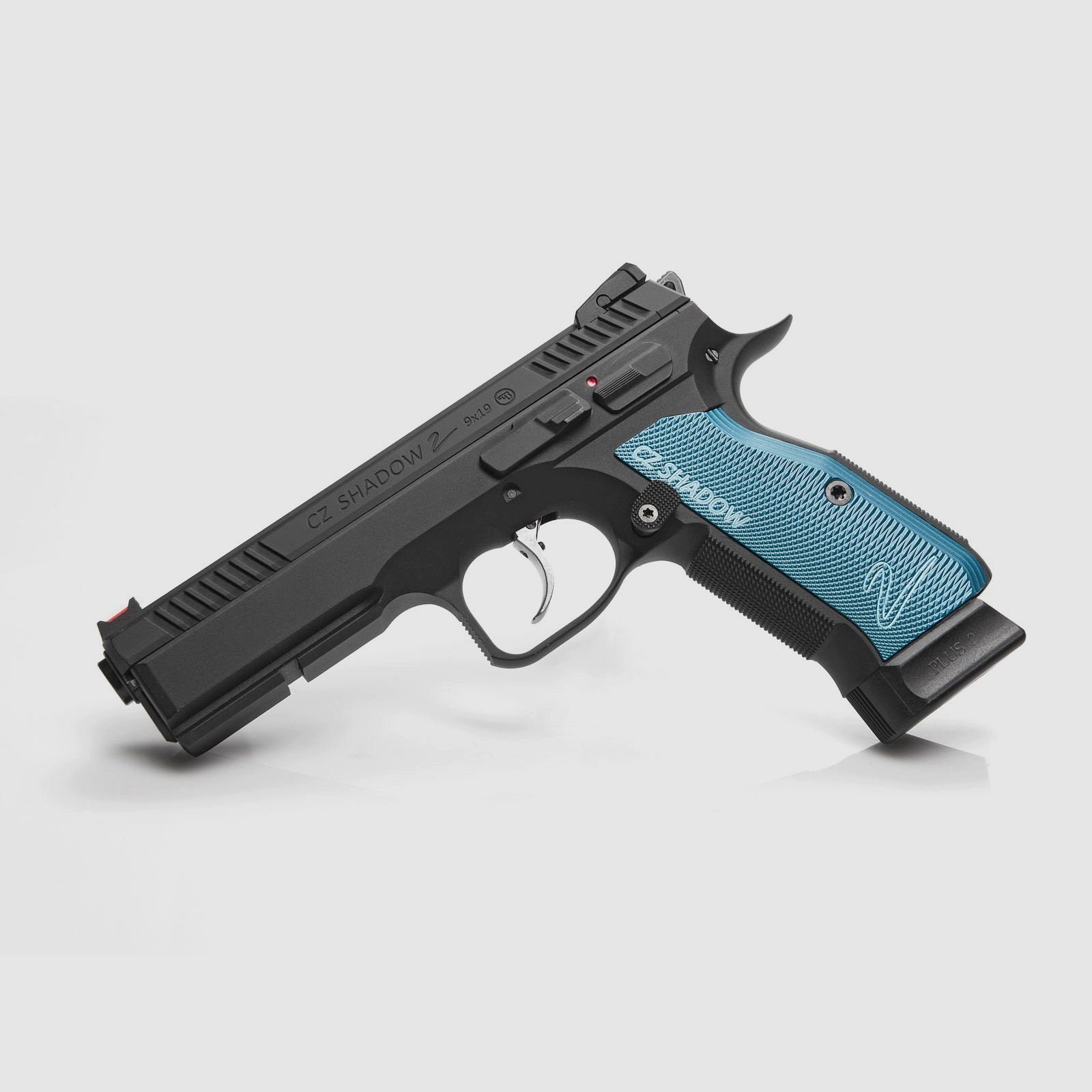 CO2-PISTOLE CZ SHADOW 2 VOLLMETALL BLOW BACK ASG Kal. 4,5 BB, Bild 1 von 4