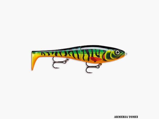 RAPALA – COUNTDOWN X-RAP® PETO SLOW SINKING SOFT TAIL 14cm 5 1/2″ 39g 1 3/8oz HOT TIGER PIKE