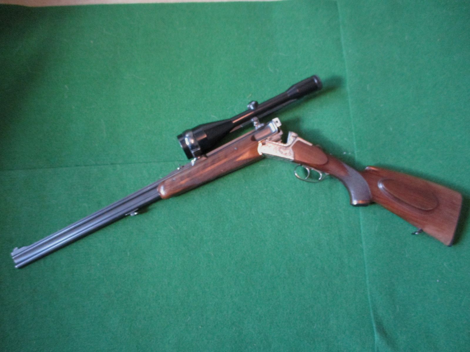 Bockdoppelbüchse, Berg und Tal, Heym, Kal. .30-06 u 5,6x50 R Mag