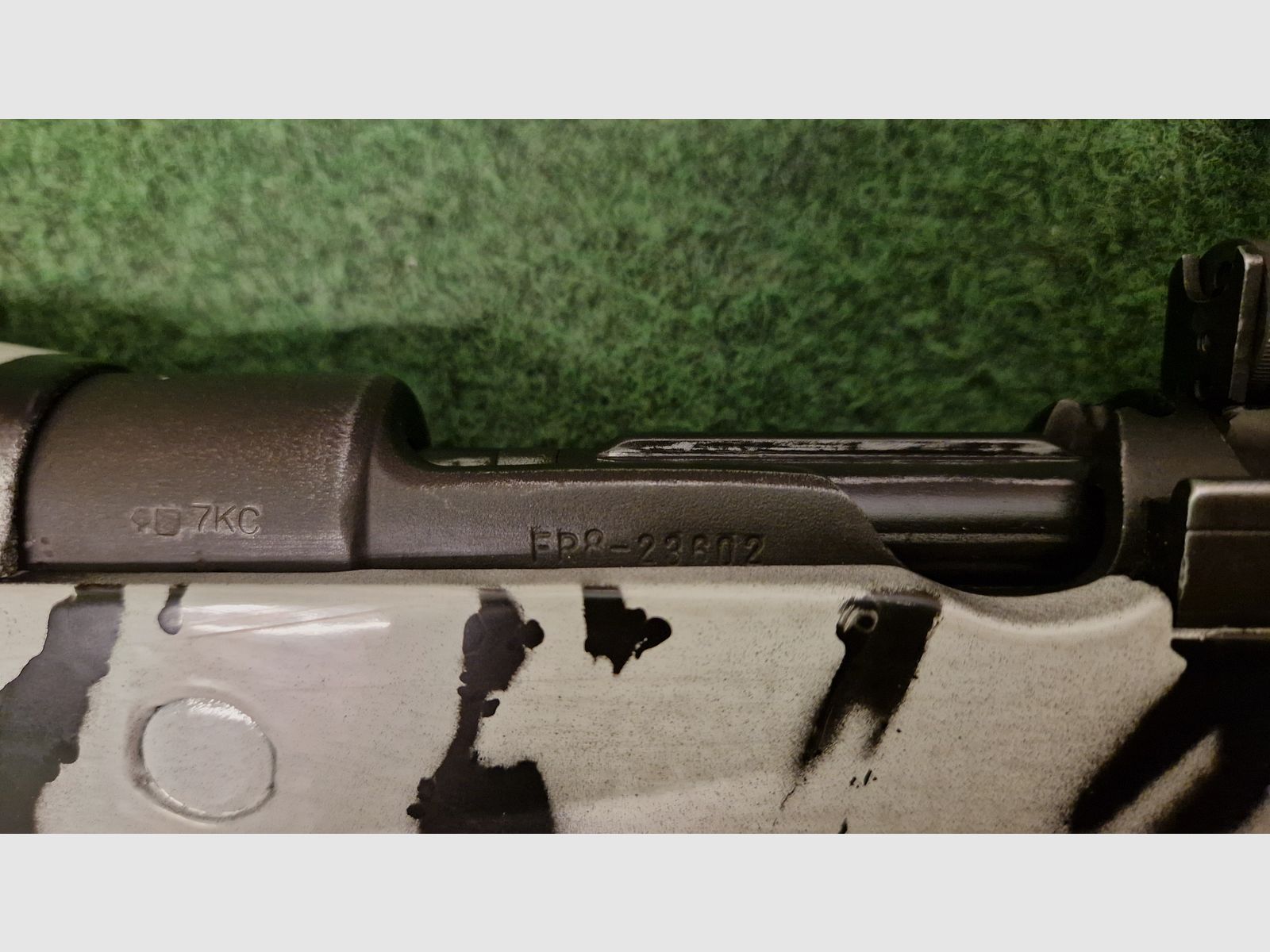 FR-8 La Coruna in .308 Win - Winter camouflage