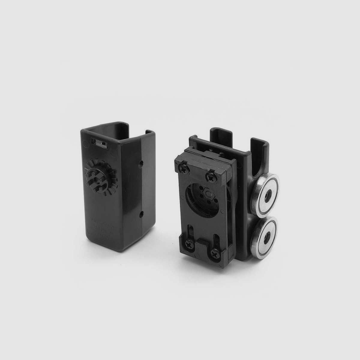 Ghost 360 Magazinhalter mit Doppelmagnet, Farbe: Rot, Bild 2 von 3