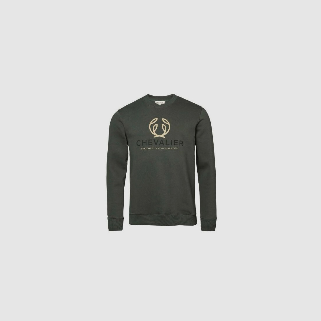 Chevalier Herren Logo Sweatshirt Midnight pine