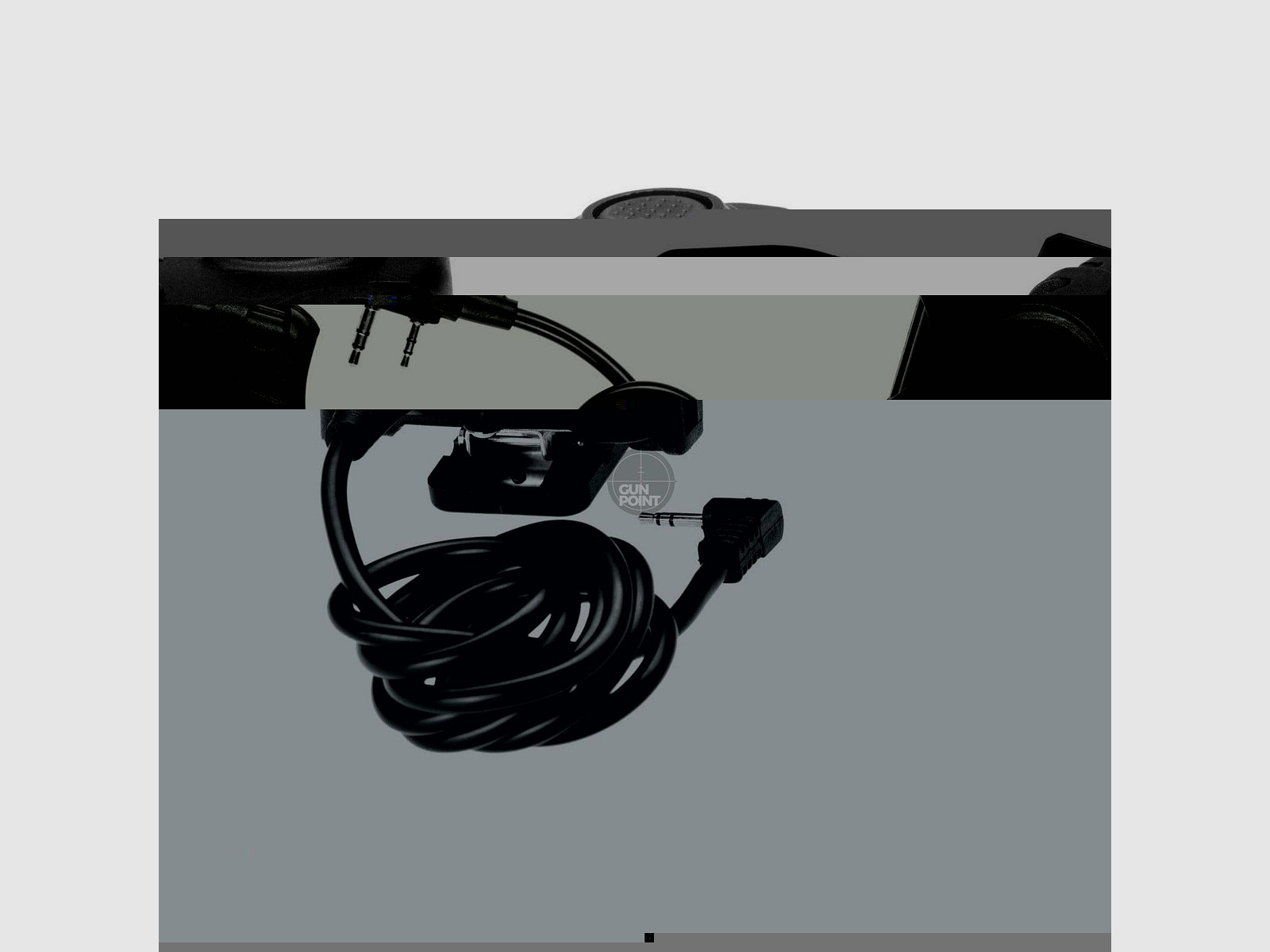 Z-Tactical PTT Kenwood Connector-Nero