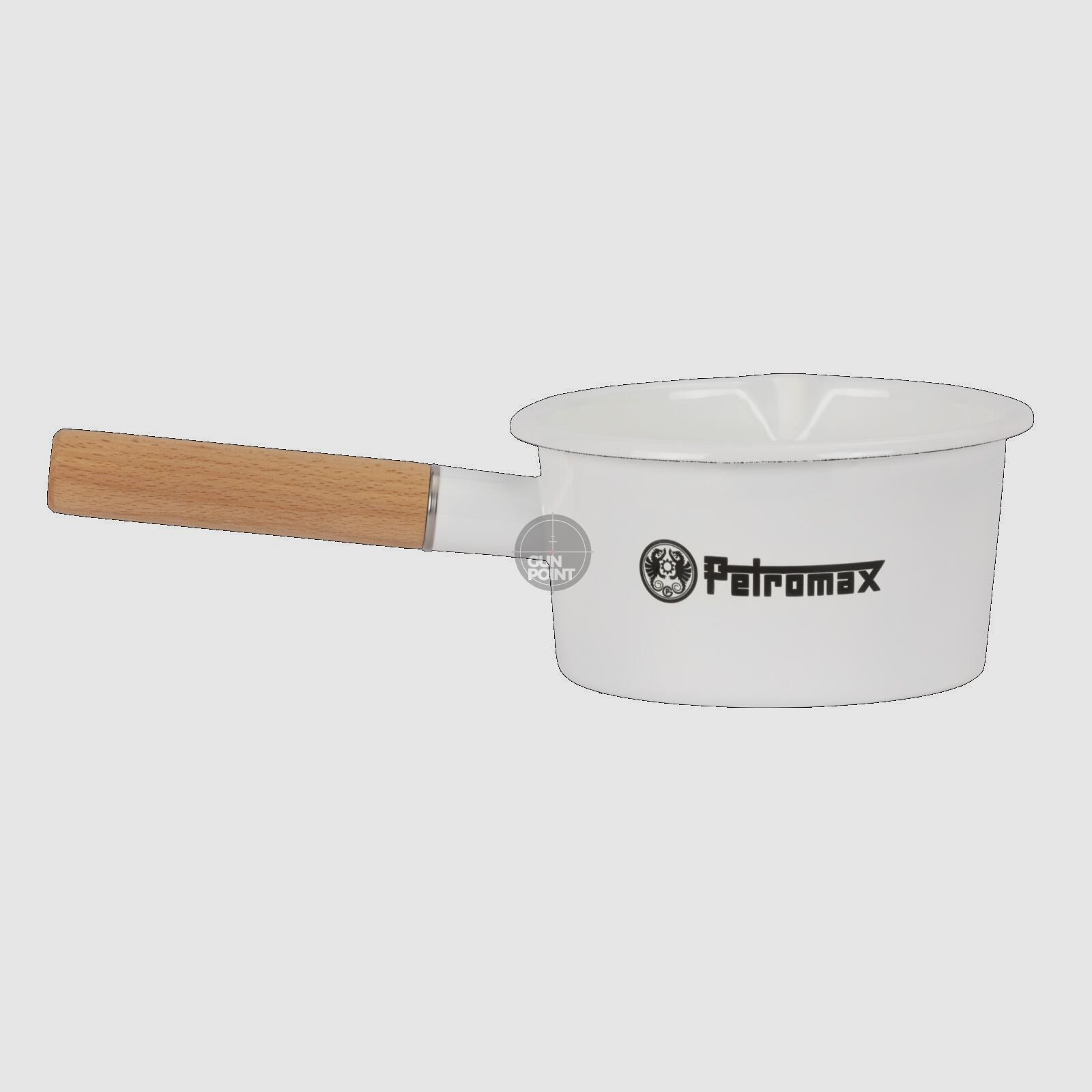 Petromax Emaille Stieltopf wei 1 Liter