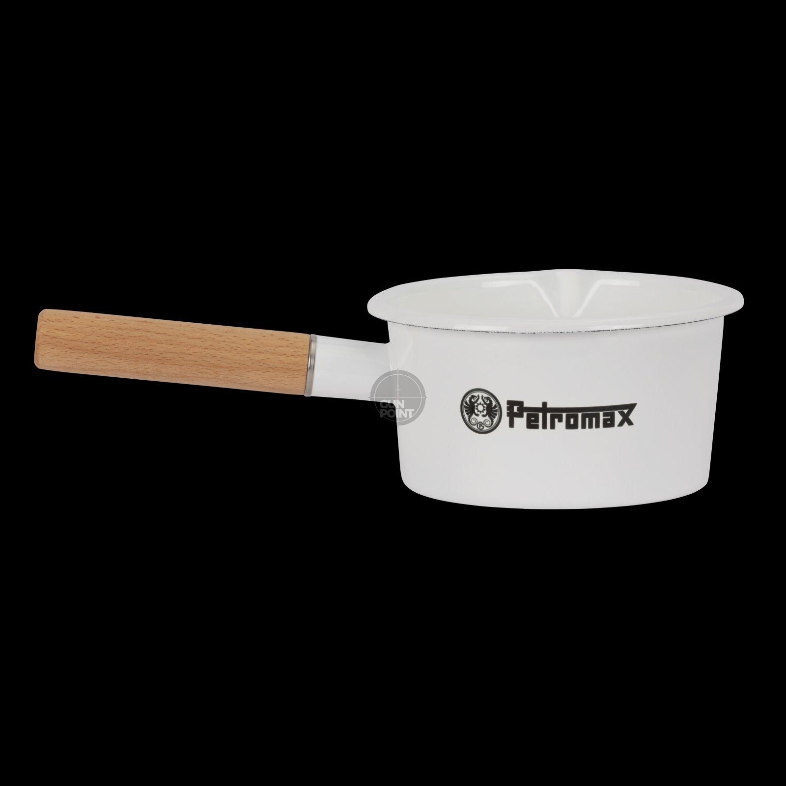 Petromax Emaille Stieltopf wei 1 Liter