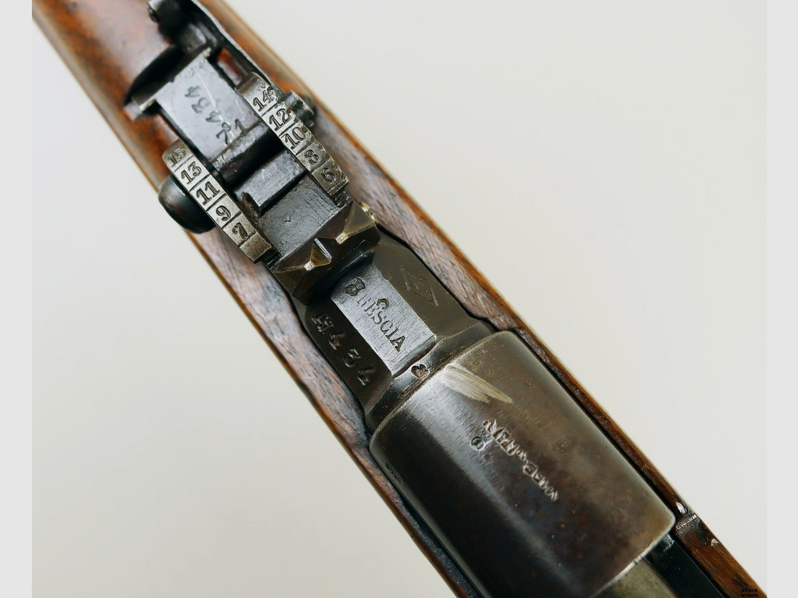 Carcano rifle mod. 91TS NVC NAPOLEONE and VITTORIO CASTELLI cal. 6.5×52 matr. A434, image 7 of 14