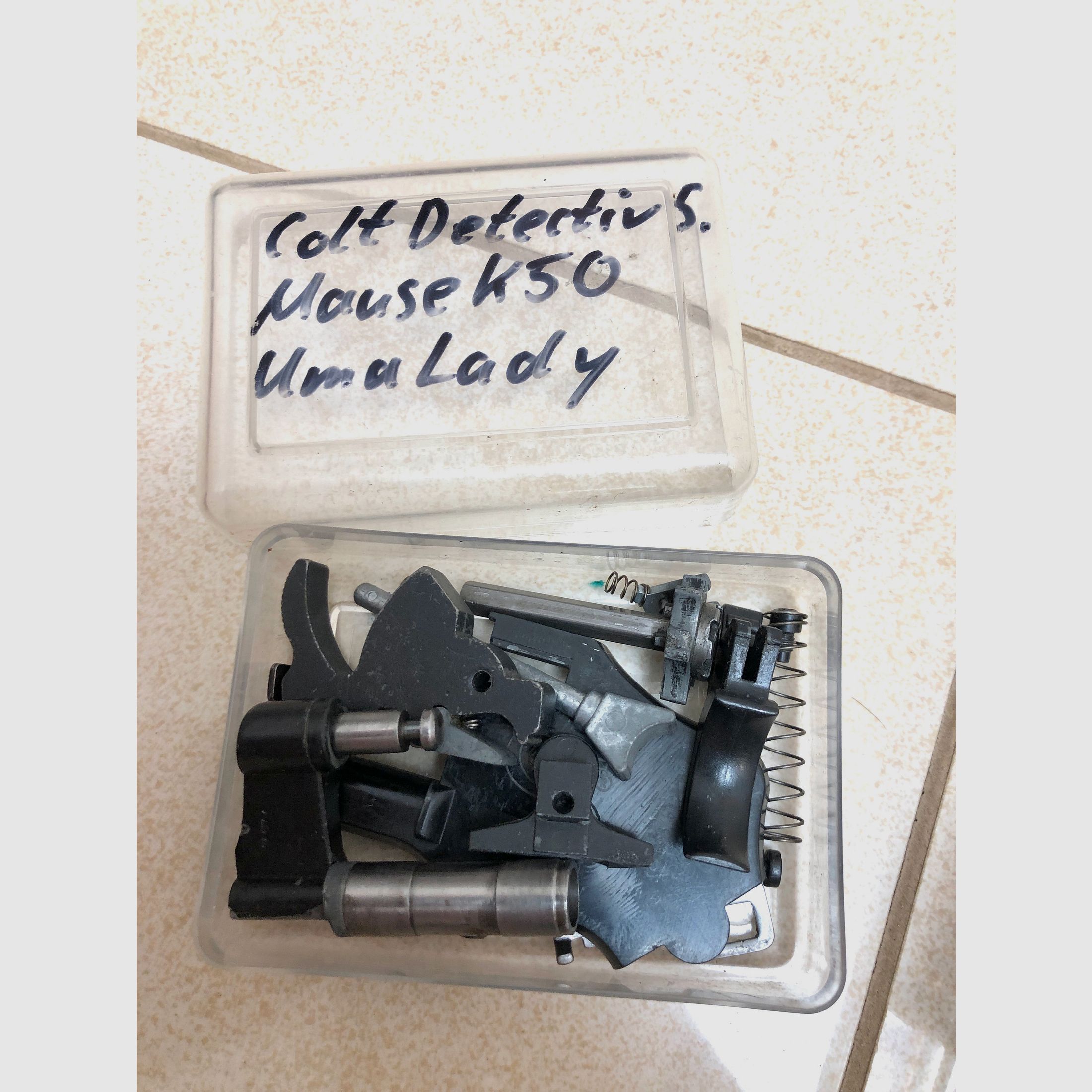 ••• #1 Ersatzteile - Reparatur-Konvolut für Schreckschusswaffen •••