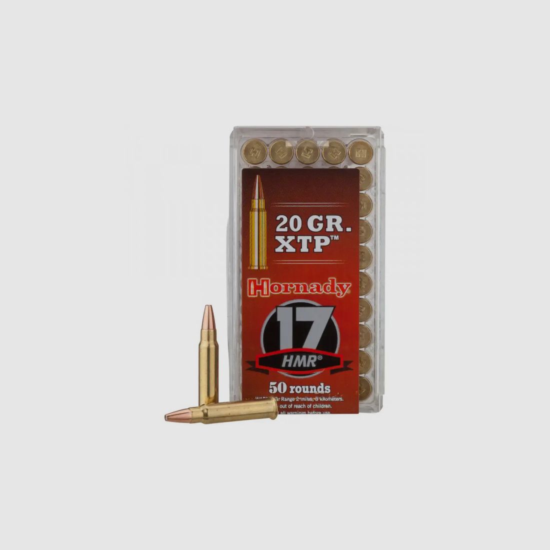 HORNADY .17HMR VARMINT EXPRESS - 20 GRS - XTP - 50 ROUNDS