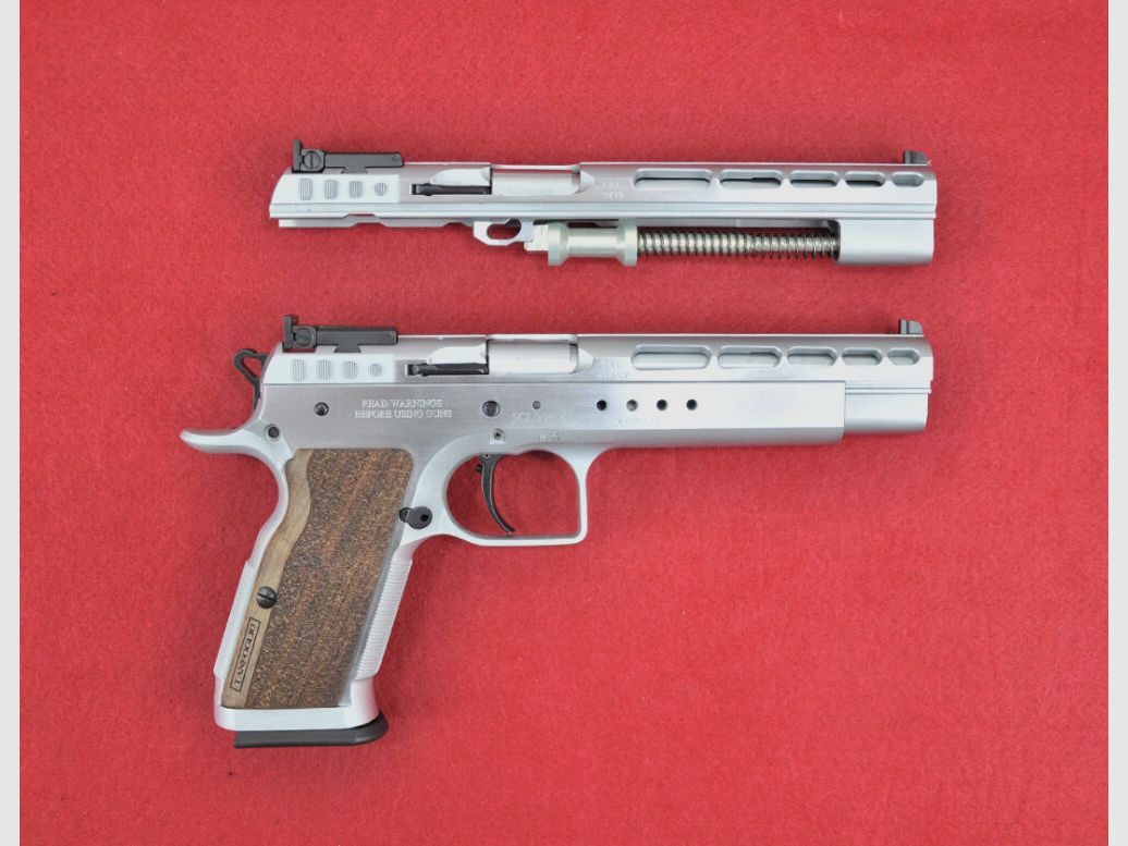 Tanfoglio T97L Gold Match Combo 6" .45 Auto mit WS 9mm Luger