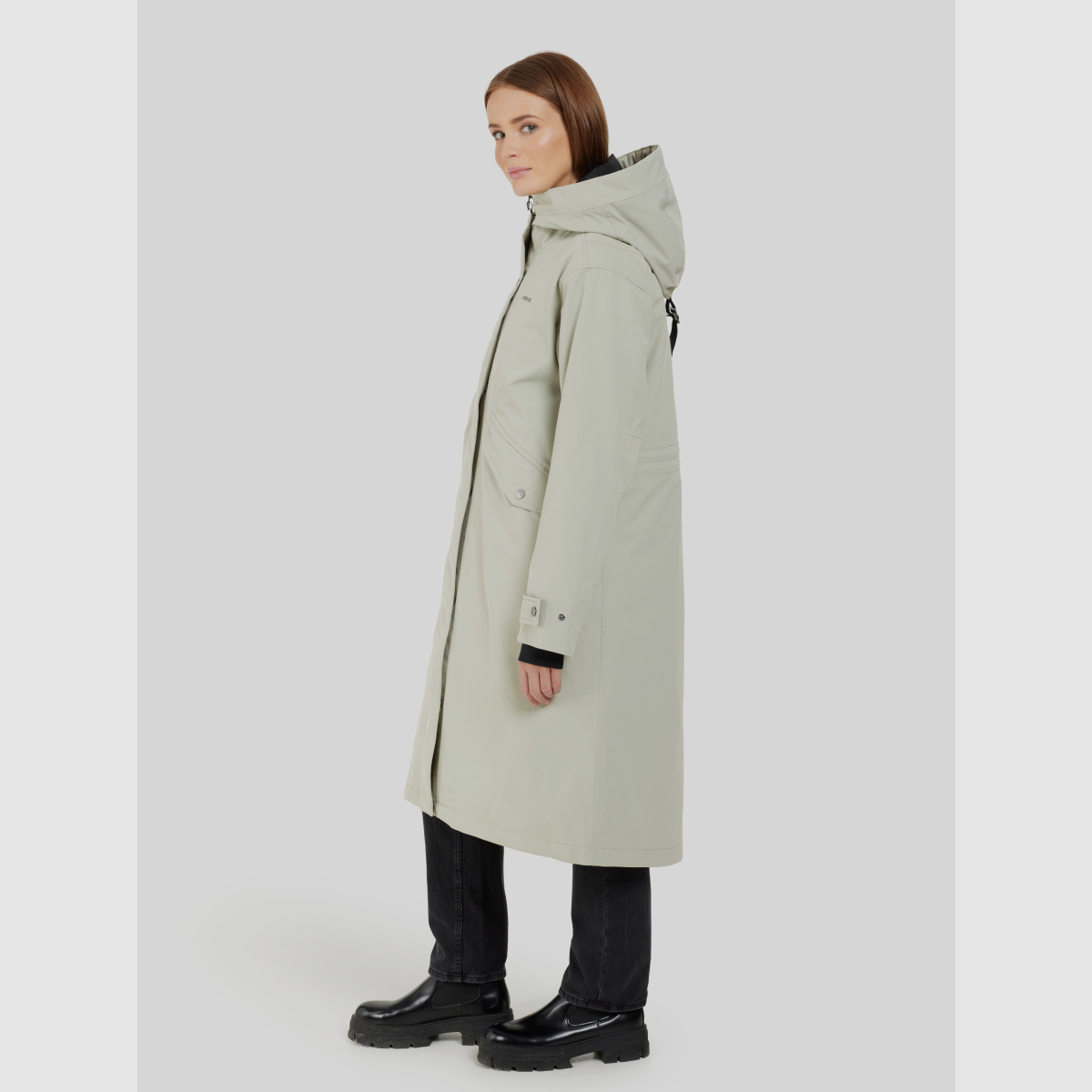 DIDRIKSON Mia Parka Long Wilted leaf