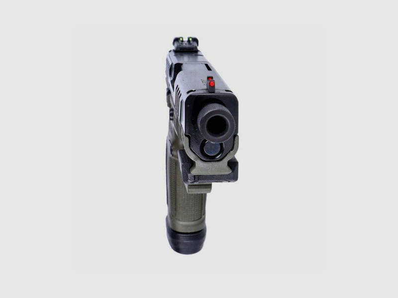 Pistole Beretta APX A1 Tactical / 9mm / oliv mit viel Zubehör