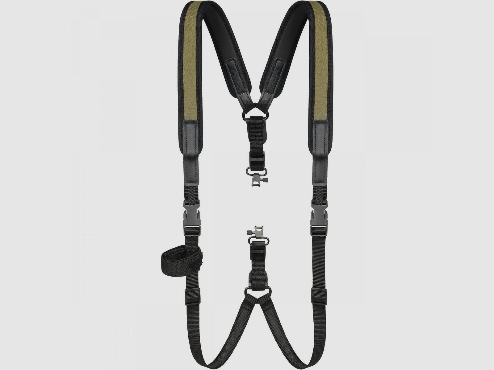 Neopren-Riemengurt mit Riemengürtel (Khaki/Orange)