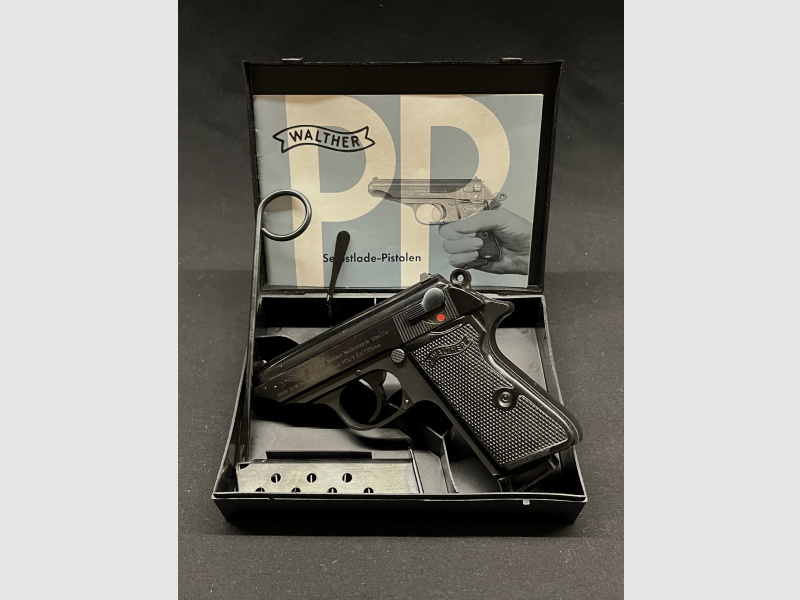 Walther PPK/S 7,65mm Browning mit Box