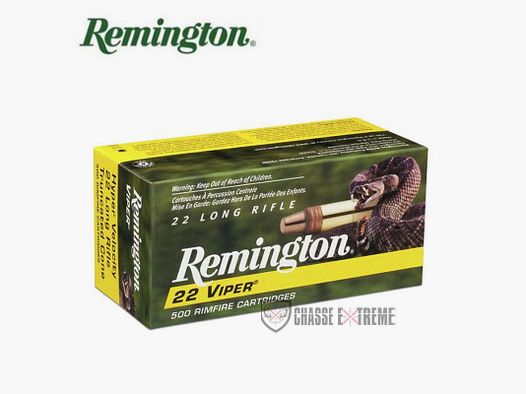 50 Cartucce REMINGTON Viper Hyper Velocity 36Gr Cal 22Lr