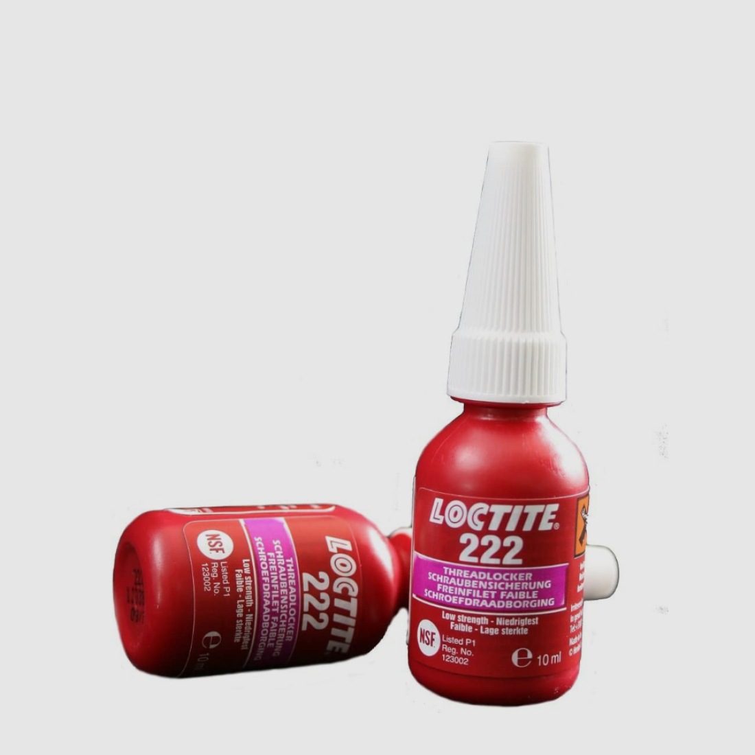 Loctite Bloccaggio filetti 222 bassa media tubo 10ml