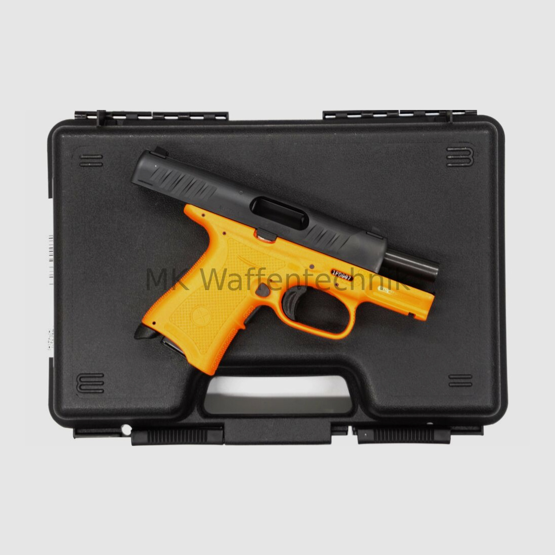 Pistole BUBIX BRO - Kaliber 9x19 subkompakt Orange	 9mmLuger