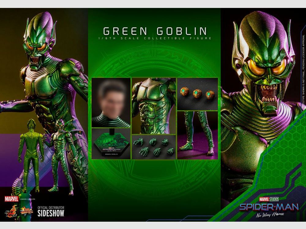 Spider-Man: No Way Home Movie Masterpiece Actionfigur 1/6 Green Goblin 30 cm | 43206