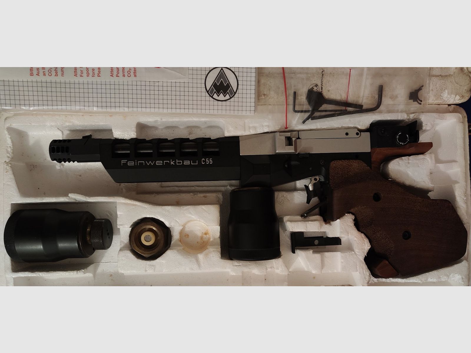 Feinwerkbau C55 pistola ad aria compressa