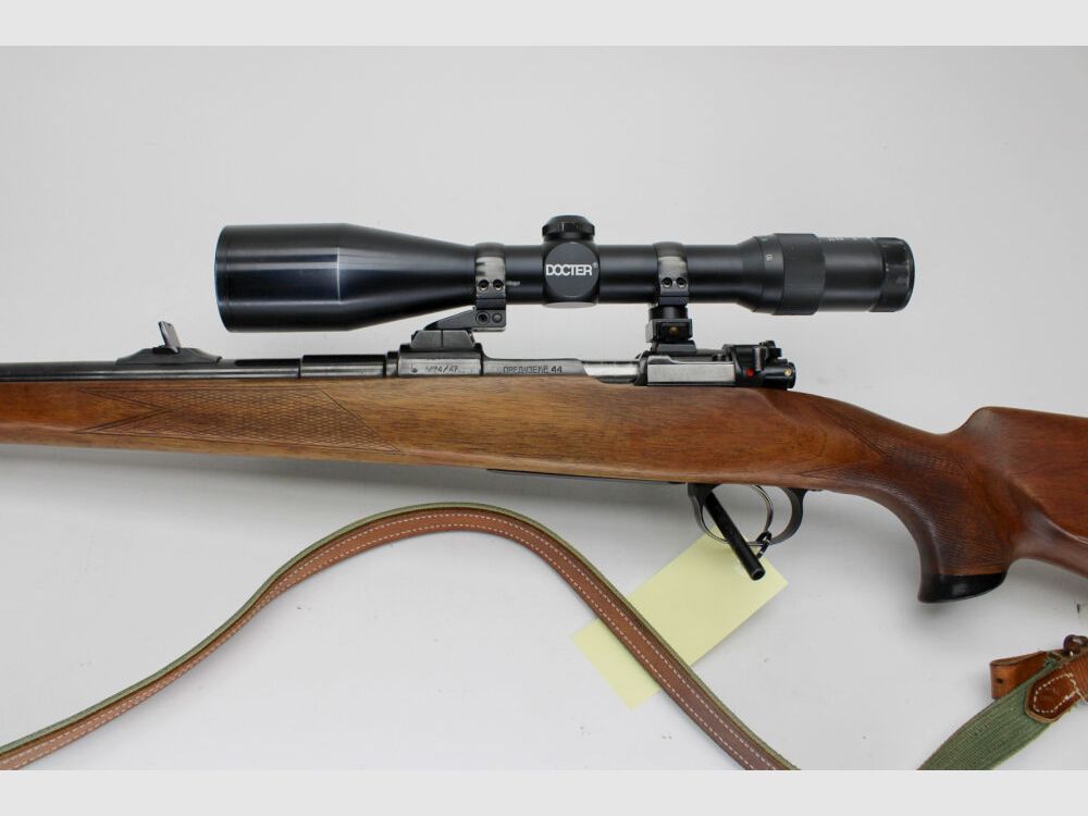 Rep. rifle Stutzen K98 hunting conversion Preduzece 44 M24/47 cal. 8x57JS with Docte 8x57JS