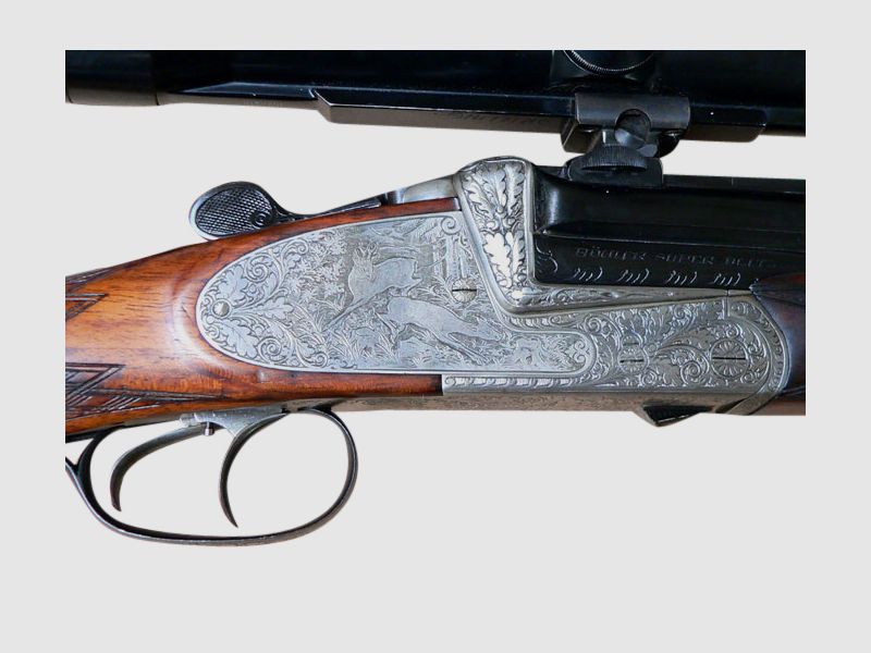 Ferlacher Bockdrilling, cal. 7x65R, 12/70, .22Hor.